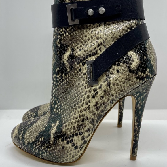 Guess snake stiletto ankle boot size 7.5 - Picture 2 of 10